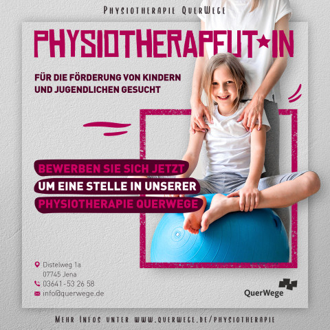 Stellenanzeige Physiotherapie