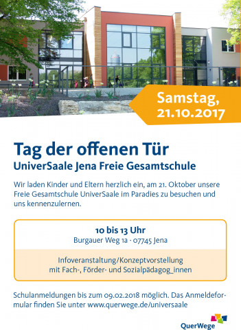 Tag der offenen Tür an der UniverSaale 2017 