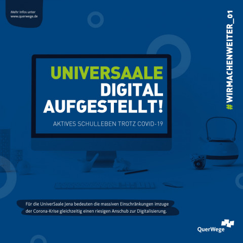 UniverSaale digital aufgestellt