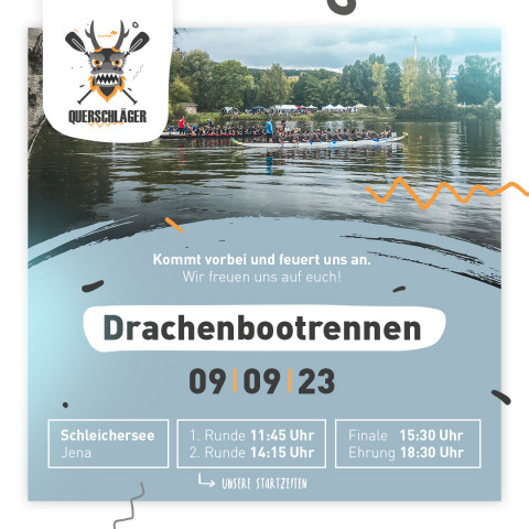 Ankündigung Drachenboot Sprint 2023