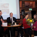 Inklusionspreisverleihung_ 04_12_Bad Köstritz_Gratulation der  Ministerin für Arbeit, Soziales, Gesundheit Frauen und Familie Heike Werner