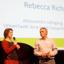 Jubiläum_25 Jahre QuerWege_am Klavier spielte Rebecca Richter