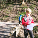 Waldprojekttage in Lobeda_Turboschnecken auf Rallye im Wald