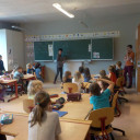 Im Klassenraum