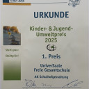 Verleihung des Kinder- und Jugend-Umweltpreis