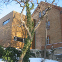 School building in Lobeda from the outside.