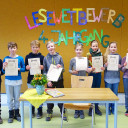 Vorlesewettbewerb der Grundschule 2018: Die Teilnehmer_innen des 4. Jahrgangs