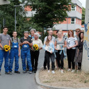 Adern von Jena: Die Beteiligten bei der Vernissage am 21.6.2019